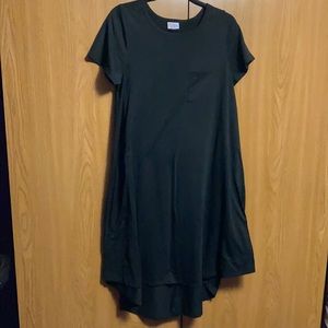 —Small Black LuLaRoe Carly Dress with Pocket
